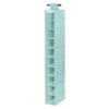 10-Pair Hanging Shoe Organizer, Aqua -Household Items Shop 10 pair hanging shoe organizer aqua