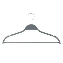 12-Piece Non-Slip Suit Hanger, Grey