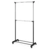 2-Tier Metal Garment Rack -Household Items Shop 2 tier metal garment rack