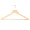20-Piece Suit Hanger, Natural Wooden