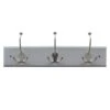 3-Hook Triple Wall Hanger, Grey -Household Items Shop 3 hook triple wall hanger grey