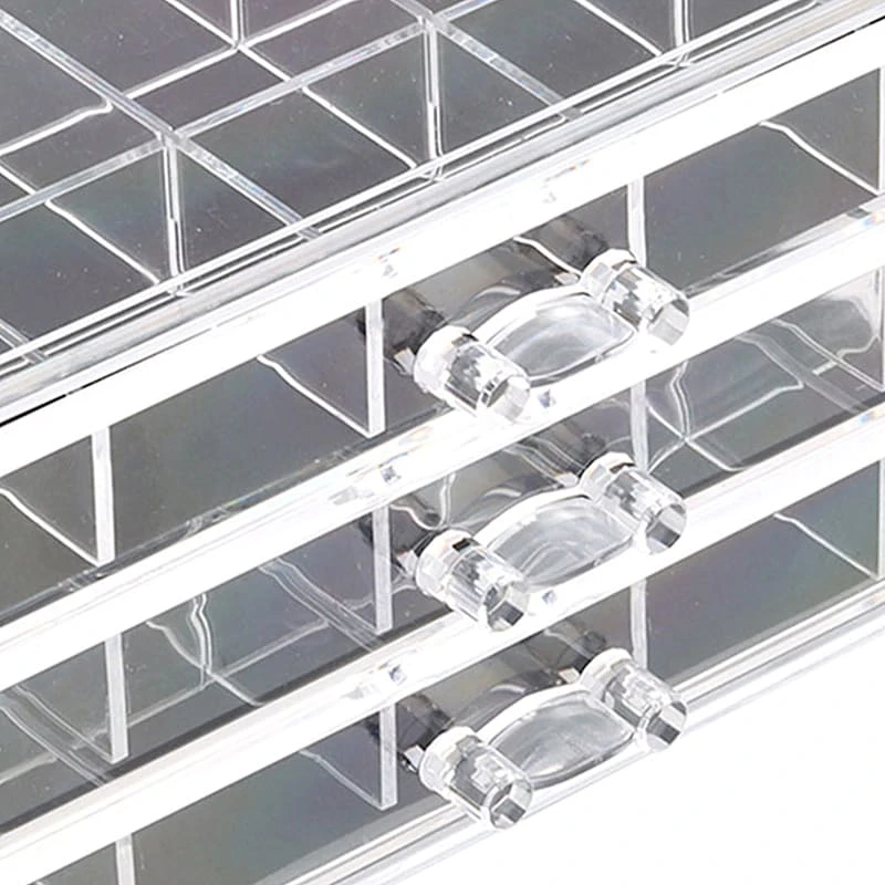 3-Tier Lined Drawer Jewelry Organizer 4 3-Tier Lined Drawer Jewelry Organizer - Image 2