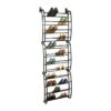 36-Pair Over The Door Shoe Organizer, Bronze -Household Items Shop 36 pair over the door shoe organizer bronze