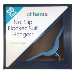 50-Pack Velvet Suit Hangers, Allure Blue -Household Items Shop 50 pack velvet suit hangers allure blue 5
