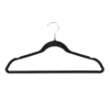 50-Pack Velvet Suit Hangers, Black 2 50-Pack Velvet Suit Hangers, Black -Household Items Shop 50 pack velvet suit hangers black