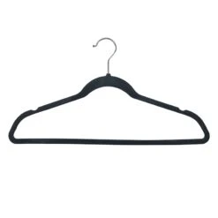 50-Pack Velvet Suit Hangers, Dark Blue -Household Items Shop 50 pack velvet suit hangers dark blue 1