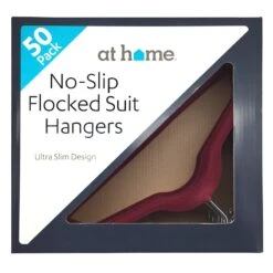 50-Pack Velvet Suit Hangers, Fuchsia -Household Items Shop 50 pack velvet suit hangers fuchsia 2