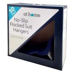 50-Pack Velvet Suit Hangers, Navy Blue -Household Items Shop 50 pack velvet suit hangers navy blue 8