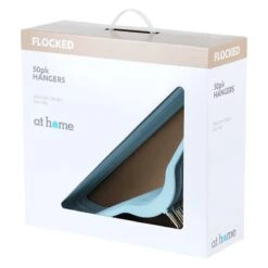 50-Pack Velvet Suit Hangers, Pastel Blue -Household Items Shop 50 pack velvet suit hangers pastel blue 4