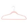 50-Pack Velvet Suit Hangers, Pink 1 50-Pack Velvet Suit Hangers, Pink -Household Items Shop 50 pack velvet suit hangers pink