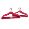 50-Pack Velvet Suit Hangers, Raspberry Red 1 50-Pack Velvet Suit Hangers, Raspberry Red -Household Items Shop 50 pack velvet suit hangers raspberry red