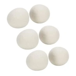6-Piece Wool Dryer Ball Set 12 6-Piece Wool Dryer Ball Set -Household Items Shop 6 piece wool dryer ball set 2