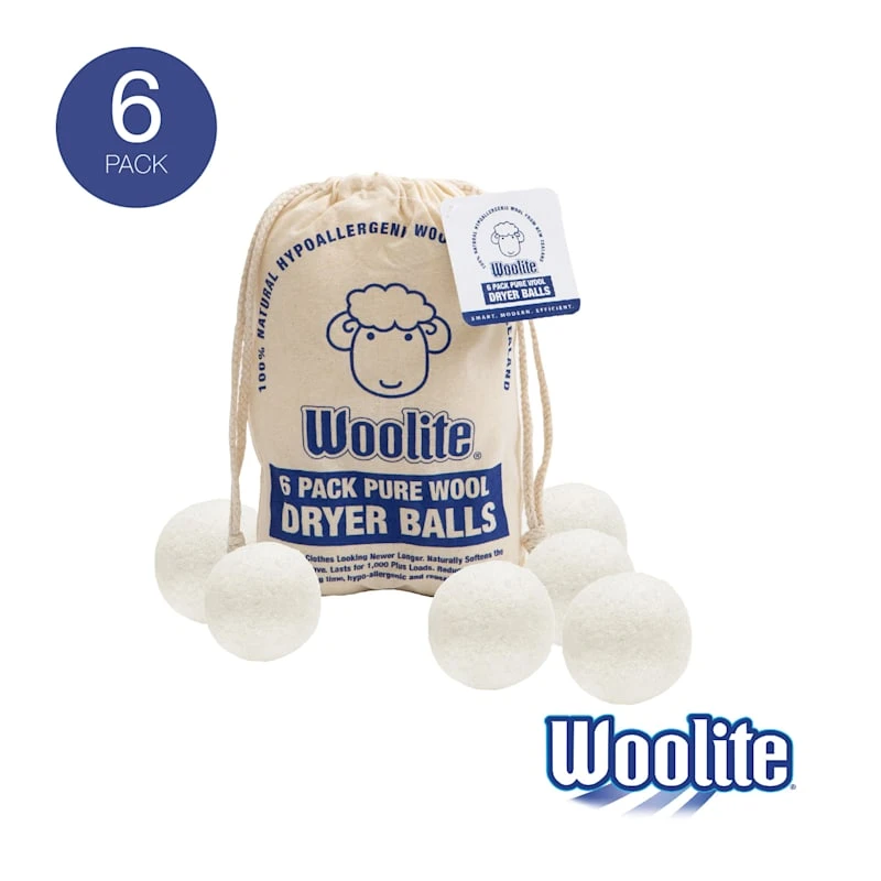 6-Piece Wool Dryer Ball Set 6 6-Piece Wool Dryer Ball Set - Image 4