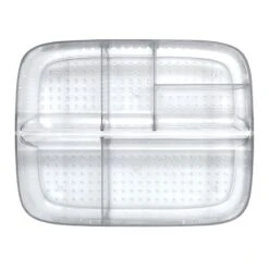6-Section Clear Storage Bin