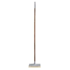 Bamboo Wood Premium Distressed Push Broom