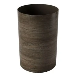 Barn Wood-Look Treela Trash Can, 4.75gal