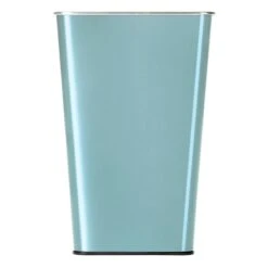 Blue Stainless Steel Open Top Bin, 11.7l 8 Blue Stainless Steel Open Top Bin, 11.7l -Household Items Shop blue stainless steel open top bin 11.7l 1