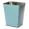 Blue Stainless Steel Open Top Bin, 11.7l 1 Blue Stainless Steel Open Top Bin, 11.7l -Household Items Shop blue stainless steel open top bin 11.7l