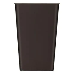Brown Stainless Steel Open Top Bin, 11.7l -Household Items Shop brown stainless steel open top bin 11.7l 1
