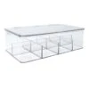Clear Section Organizer, Medium 1 Clear Section Organizer, Medium -Household Items Shop clear section organizer medium