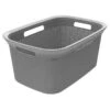Ezy Storage Mode Laundry Basket, Grey -Household Items Shop ezy storage mode laundry basket grey