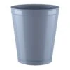 Finn Blue Metal Wastebasket, 10.5" -Household Items Shop finn blue metal wastebasket 10.5