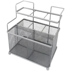 Garbo Silver Wire Rectangle Styling Station