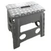 Grey Foldable Step Stool, 13" 2 Grey Foldable Step Stool, 13" -Household Items Shop grey foldable step stool 13
