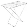 Grey Metal Folding Drying Rack 1 Grey Metal Folding Drying Rack -Household Items Shop grey metal folding drying rack