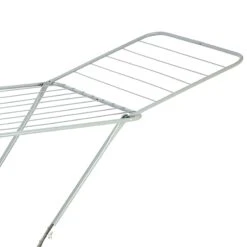 Grey Metal Folding Drying Rack -Household Items Shop grey metal folding drying rack 3