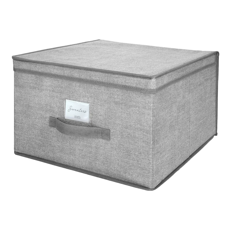 Grey Storage Box, Jumbo 3 Grey Storage Box, Jumbo