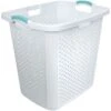 Home Logic White Laundry Hamper, Extra Large -Household Items Shop home logic white laundry hamper extra large