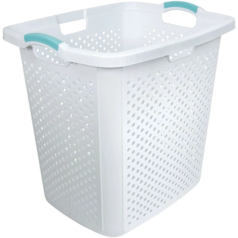 Home Logic White Laundry Hamper, Extra Large 3 Home Logic White Laundry Hamper, Extra Large