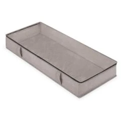 Jumbo Underbed Storage Bag, Black Herringbone 9 Jumbo Underbed Storage Bag, Black Herringbone -Household Items Shop jumbo underbed storage bag black herringbone 1