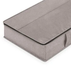 Jumbo Underbed Storage Bag, Black Herringbone 11 Jumbo Underbed Storage Bag, Black Herringbone -Household Items Shop jumbo underbed storage bag black herringbone 3