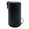 Matte Charcoal Hans Step Trash Can With Removable Liner, 30l -Household Items Shop matte charcoal hans step trash can with removable liner 30l