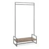 Modern Industrial Garment Rack -Household Items Shop modern industrial garment rack