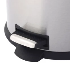 Oval Stainless Steel Pedal Bin, 5l 10 Oval Stainless Steel Pedal Bin, 5l -Household Items Shop oval stainless steel pedal bin 5l 3