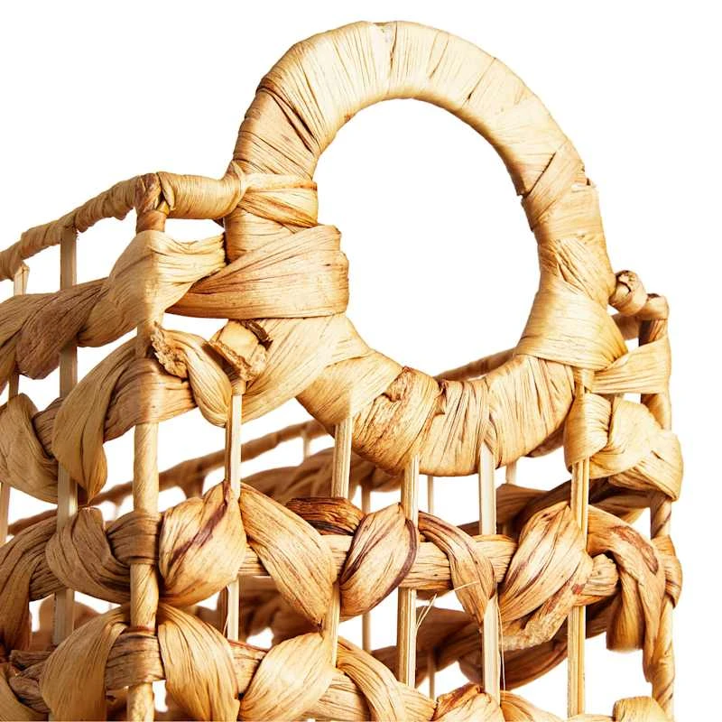 Providence Melia Single Tank Woven Flower Basket With Handle 5 Providence Melia Single Tank Woven Flower Basket With Handle - Image 3