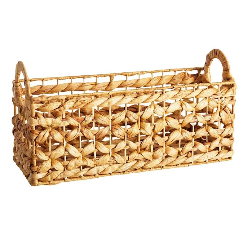 Providence Melia Single Tank Woven Flower Basket With Handle 3 Providence Melia Single Tank Woven Flower Basket With Handle