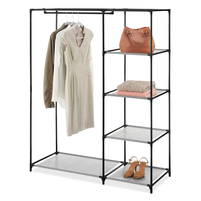 Spacemaker Wardrobe, Brown 4 Spacemaker Wardrobe, Brown - Image 2