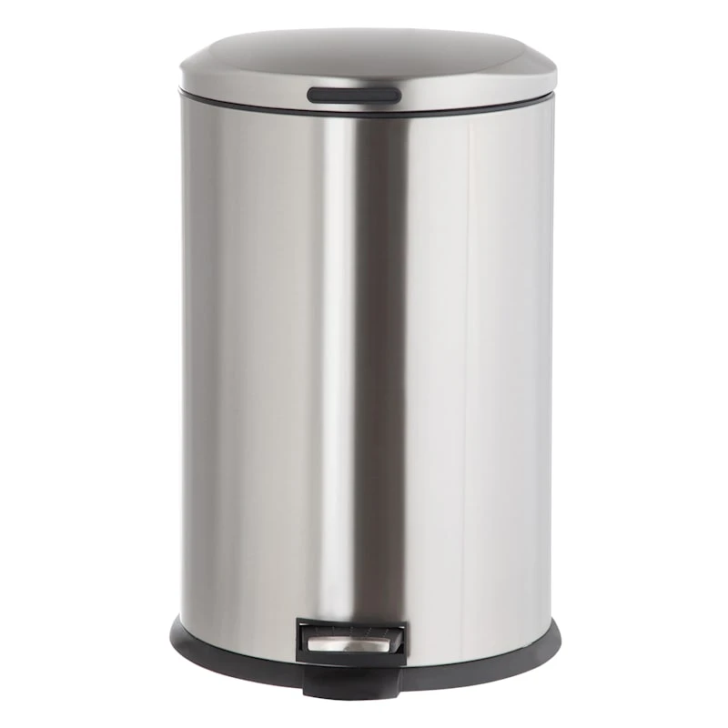 Stainless Steel Oval Pedal Trash Bin, 45l 4 Stainless Steel Oval Pedal Trash Bin, 45l - Image 2