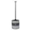 Steel Toilet Brush W Open Holder Satin -Household Items Shop steel toilet brush w open holder satin