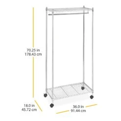 Supreme Metal Garment Rack -Household Items Shop supreme metal garment rack 3