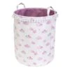 Tiny Dreamers Mystic Clouds Round Laundry Hamper, Large