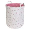 Tiny Dreamers Round Unicorn Kids Laundry Hamper, Medium 1 Tiny Dreamers Round Unicorn Kids Laundry Hamper, Medium -Household Items Shop tiny dreamers round unicorn kids laundry hamper medium