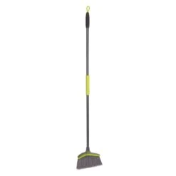 Tough Guy Grey Metal & Wooden Angled Broom