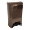 Two-Step Bronze Trash Can, 12gal -Household Items Shop two step bronze trash can 12gal