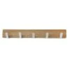 Ty Pennington 5- Hook Wooden Wall Mount -Household Items Shop ty pennington 5 hook wooden wall mount