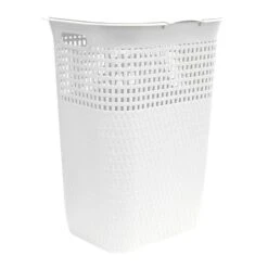 White Laundry Hamper